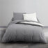 Фото #1 товара TODAY 2-Personen-Bettgarnitur aus Baumwolle - 240x260 cm - Zweifarbige Camille in Grau und Wei