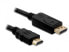 Фото #2 товара Delock Displayport/HDMI - 1m - 1 m - Displayport - HDMI - Black - Male/Male