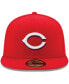 Фото #2 товара Men's Red Cincinnati Reds Home Authentic Collection On-Field 59FIFTY Fitted Hat