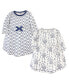 ფოტო #1 პროდუქტის Baby Girl Organic Cotton Long-Sleeve Dresses 2pk