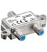 Фото #1 товара Wentronic SAT Priority Splitter - Cable splitter - 950 - 2400 MHz - Silver - Metal - Female/Female - 49.8 mm