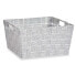 Фото #4 товара Универсальная корзина для хранения Kipit Белая Ткань 30,4 x 14 x 20 см (18 штук)