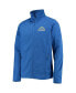 Фото #4 товара Men's Royal Los Angeles Chargers Big and Tall Sonoma Softshell Full-Zip Jacket