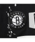 Фото #5 товара Men's Black Brooklyn Nets Confetti T-shirt