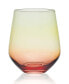 Фото #5 товара Chroma 13 Ounce Stemless Wine Glass 4-Piece Set
