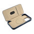 Skórzane etui iPhone 14 Pro z klapką magnetyczne MagSafe CE Oil Wax Premium Leather granatowy