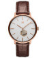 Фото #1 товара Часы MVMT Legacy Slim Brown Leather 42mm