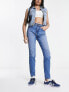 Фото #3 товара Wrangler high rise skinny jean in light blue