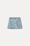 Z1975 DENIM SKIRT WITH DRAWSTRING