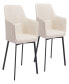 Фото #1 товара 35" Steel, Polyester Adage Water Resistant Dining Chair