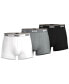 Фото #1 товара Men's 3-Pk. Power Stretch Assorted Color Solid Trunks