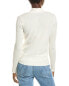 Sofiacashmere Modern Faux Wrap Cashmere Sweater Women's