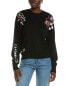 Фото #1 товара Wispr Graffiti Silk-Blend Sweater Women's