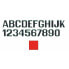 Фото #2 товара INTERNATIONAL LETTERFIX 1 Number Stickers