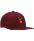 Фото #3 товара Men's Maroon Arizona State Sun Devils Sideline Snapback Hat