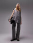 Topshop Tonic oversized waistcoat in light grey 36 - фото #8