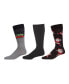 Фото #1 товара Men's Christmas Assortment Socks, Pack of 3