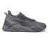 Фото #1 товара Puma RsXk Lace Up Mens Grey Sneakers Casual Shoes 39278703