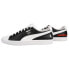 Фото #5 товара Puma Clyde X Staple Create From Chaos V2 Lace Up Mens White Sneakers Casual Sho