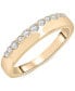 ფოტო #1 პროდუქტის Diamond Scatter Band (1/4 ct. t.w.) in Gold Vermeil, Created for Macy's