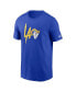 Фото #3 товара Men's Royal Los Angeles Rams Local Essential T-shirt