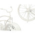Настольные часы Велосипед Белый Металл 42 x 24 x 10 cm (4 штук)