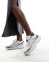 Фото #1 товара Bronx Trackerr trainers in white and silver