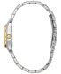 ფოტო #2 პროდუქტის Women's Eco-Drive Two-Tone Stainless Steel Bracelet Watch 28mm EW2294-53L