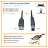 Фото #1 товара Tripp U322-010-BK USB 3.2 Gen 1 SuperSpeed Device Cable (A to B M/M) Black - 10 ft. (3.05 m) - 3.05 m - USB B - USB A - USB 3.2 Gen 1 (3.1 Gen 1) - Male/Male - Black