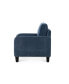 Фото #3 товара Everly Blue Velvet Chair