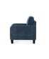 Фото #3 товара Кресло синего цвета Home Furniture Outfitters Everly Blue Velvet