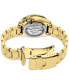 ფოტო #3 პროდუქტის Men's Automatic 5 Sports Gold-Tone Stainless Steel Bracelet Watch 43mm