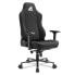 Sharkoon SKILLER SGS40 Fabric - Padded seat - Padded backrest - Black - Black - Fabric - Foam - Fabric - Foam