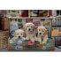EDUCA BORRAS Puppies In Luggage Puzzle 500 Pieces