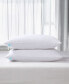 White Feather & Down Medium/Firm Lyocell-Around 2-Pack Pillow, Jumbo