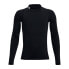 UNDER ARMOUR HeatGear Armour Mock Long Sleeve T-Shirt