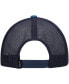 Фото #4 товара Men's Blue, Navy All The Way Snapback Trucker Hat