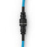 Фото #3 товара Glorious Coiled Cable Electric Blue, USB-C auf USB-A Spiralkabel - 1,37m, himmelblau