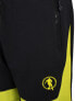 Фото #7 товара мужские шорты черные желтые трикотажные на шнуровке длинные Bikkembergs