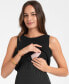 Фото #4 товара Women's 2-in-1 Maternity and Nursing Knit Top Dress