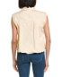 Brook + Lynn Bubble Hem Shirt Women's L - фото #2