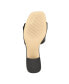 Фото #5 товара Women's Gallai Slip-On Open Toe Block Heeled Sandals