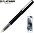 Platinum Pióro wieczne Platinum Prefounte Graphite Blue, F, w plastikowym opakowaniu, na blistrze, granatowe