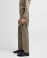 Фото #4 товара Men's Stretch Fabric Slim-Fit Suit Pants