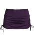 Фото #1 товара Plus Size Tummy Control Adjustable Swim Skirt Swim Bottoms