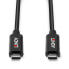 Фото #8 товара Lindy 5m USB 3.1 Gen 2 C/C Active Cable - 5 m - USB C - USB C - USB 3.2 Gen 2 (3.1 Gen 2) - 10000 Mbit/s - Black