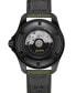 ფოტო #3 პროდუქტის Men's Swiss Automatic DS Action GMT Green Synthetic Strap Watch 43mm