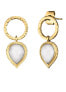 Gold-plated earrings with moonstone Pure Drop ERE-PUREDROPMOG - фото #1