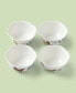 Фото #3 товара Set of 4 Butterfly Meadow Blue Assorted Bowls