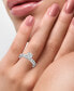 Фото #2 товара Кольцо EFFY Diamond Cluster Bridal Set
